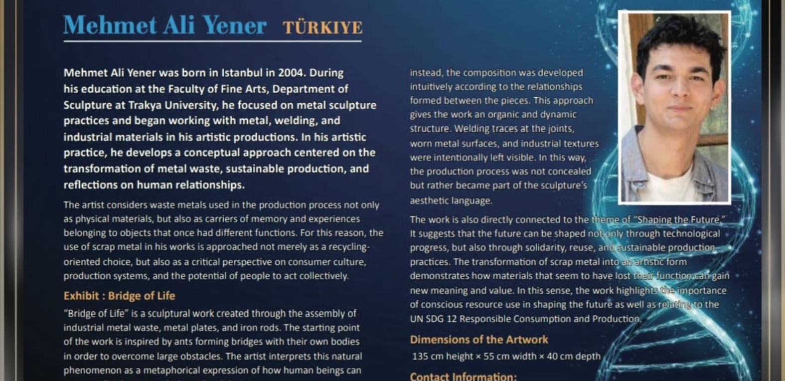 Gedik Eğitim Vakfı, Genç Sanatçıları Uluslararası Sanat Platformuna Taşıdı