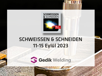 We are participating in the SCHWEISSES & SCHNEIDEN Fair